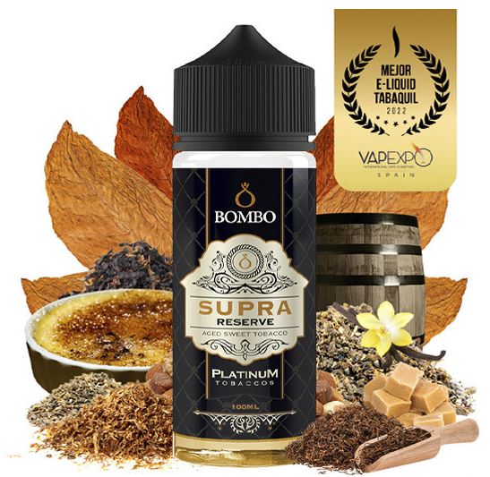 Bombo Platinum Tobaccos Supra Reserve 100ml